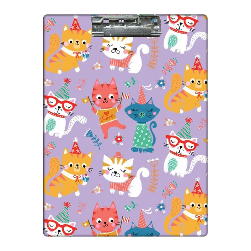 تخته شاسی طرح پترن گربه های خوشحال کد 0672067 سایز A4