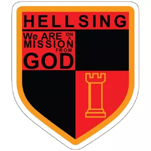 استیکر لپ تاپ مدل Hellsing Organization - Special Military Forces