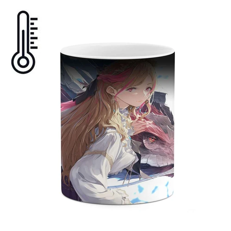 ماگ حرارتی کاکتی مدل انیمه کد mgh15391