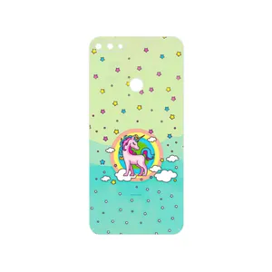 MAHOOT Rainbow unicorn adventure Cover Sticker for Honor 7C