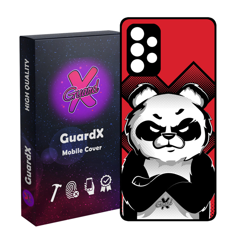 کاور گارد ایکس طرح Panda مدل Glass10301 مناسب برای گوشی موبایل سامسونگ Galaxy A32 4G