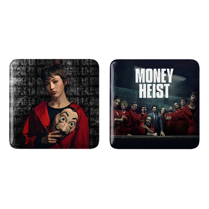 مگنت خندالو مدل توکیو سریال Money Heist کد 32203236 مجموعه 2 عددی