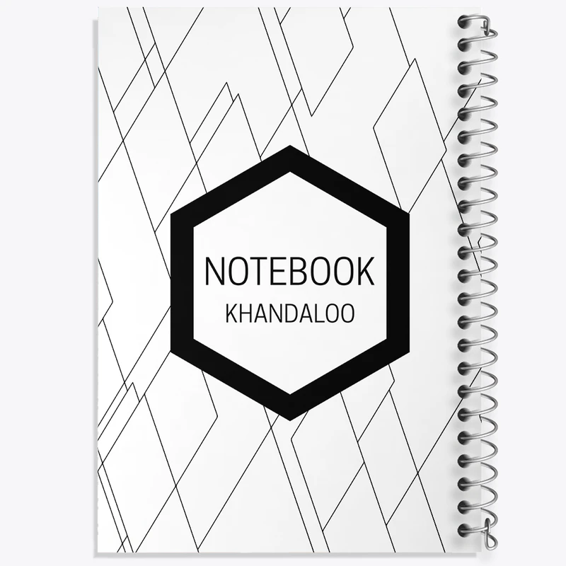 دفتر نقاشی 50 برگ خندالو طرح مدرن کد N194