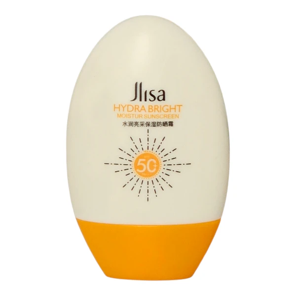 کرم ضد آفتاب بی‌رنگ صورت جلیسا SPF 50 مدل Hydra bright ‌محافظ UVA ،UVB و PA+++ مناسب برای انواع پوست‌ حجم 50 میلی‌لیتر