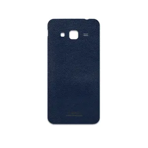 MAHOOT Deep-Blue-Leather Cover Sticker for Samsung Galaxy J3 2016