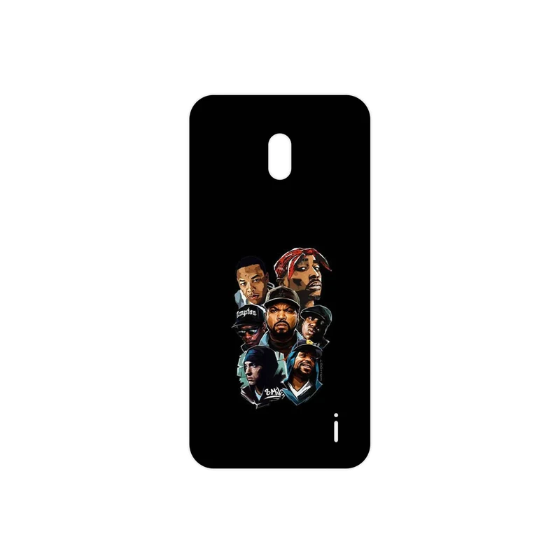 برچسب پوششی ماهوت مدل Great Rappers Digital Art مناسب برای گوشی موبایل نوکیا 2.2
