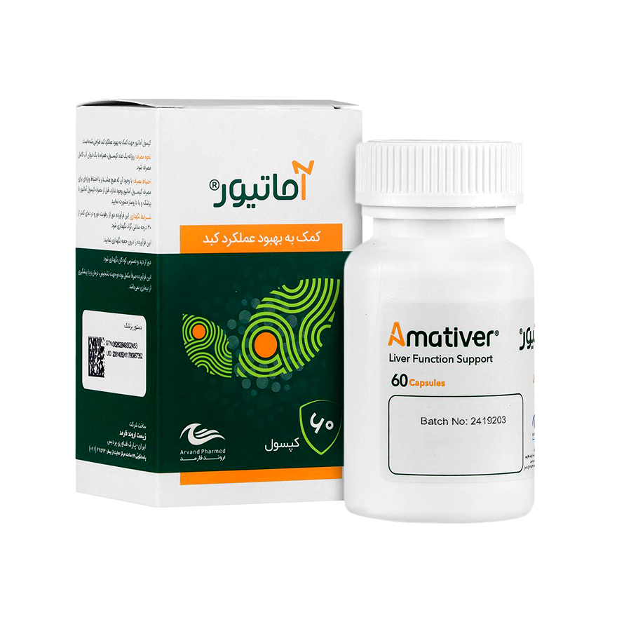 کپسول آماتیور اروند فارمد بسته 60 عددی