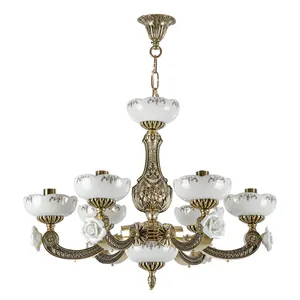 لوستر 6 شعله چشمه نور کد C3347/6