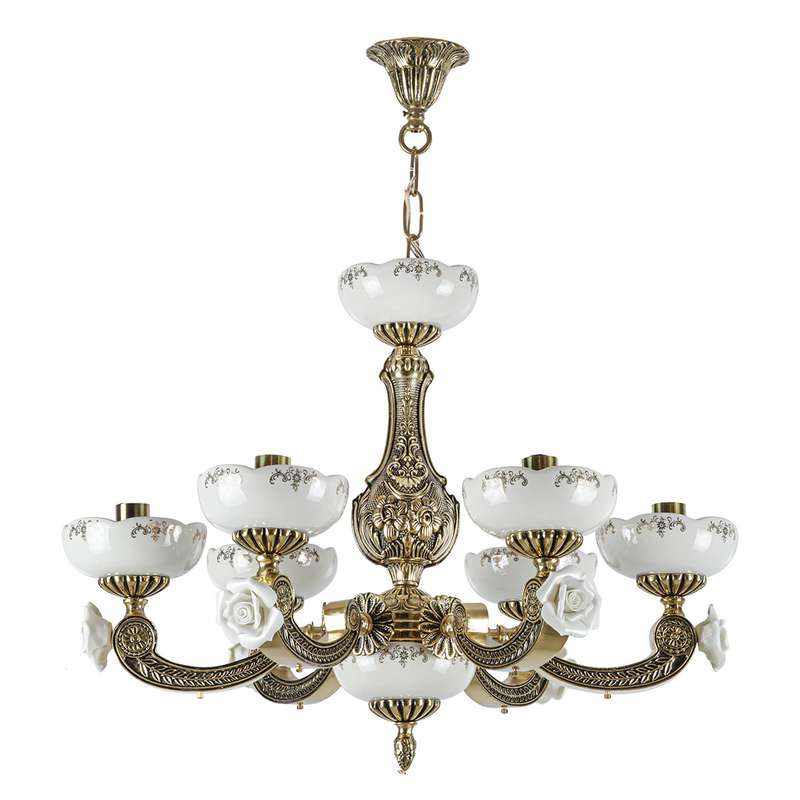 لوستر 6 شعله چشمه نور کد C3347/6