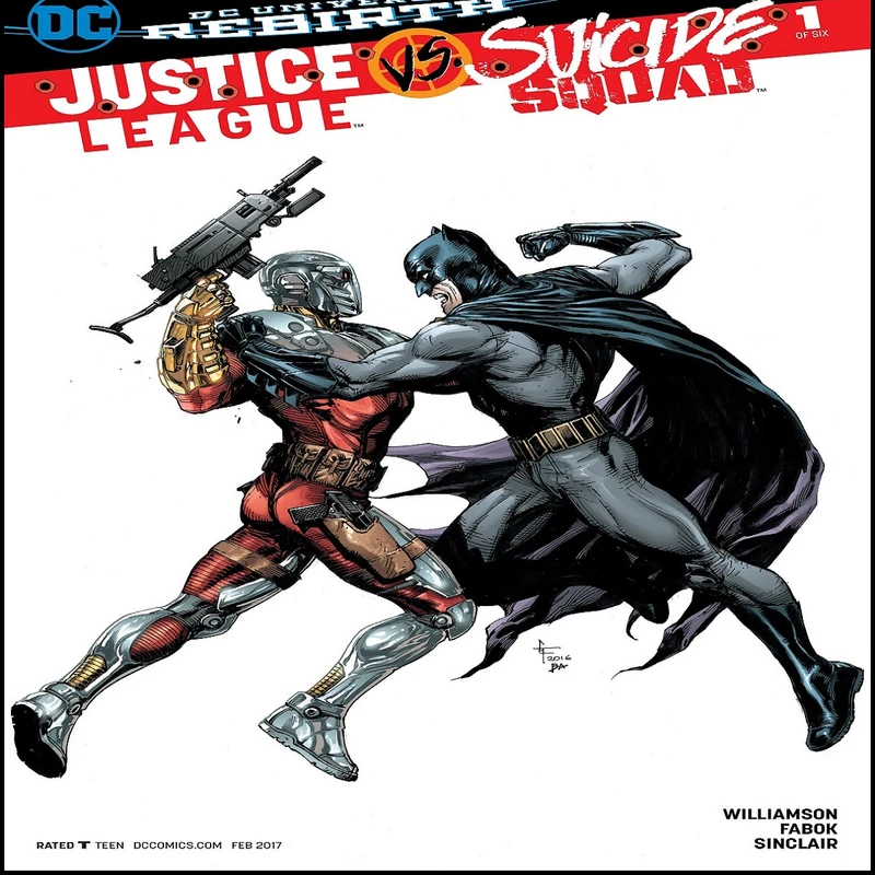 مجله JUSTICE LEAGUE VS SUICIDE SQUAD 1 فوریه 2017