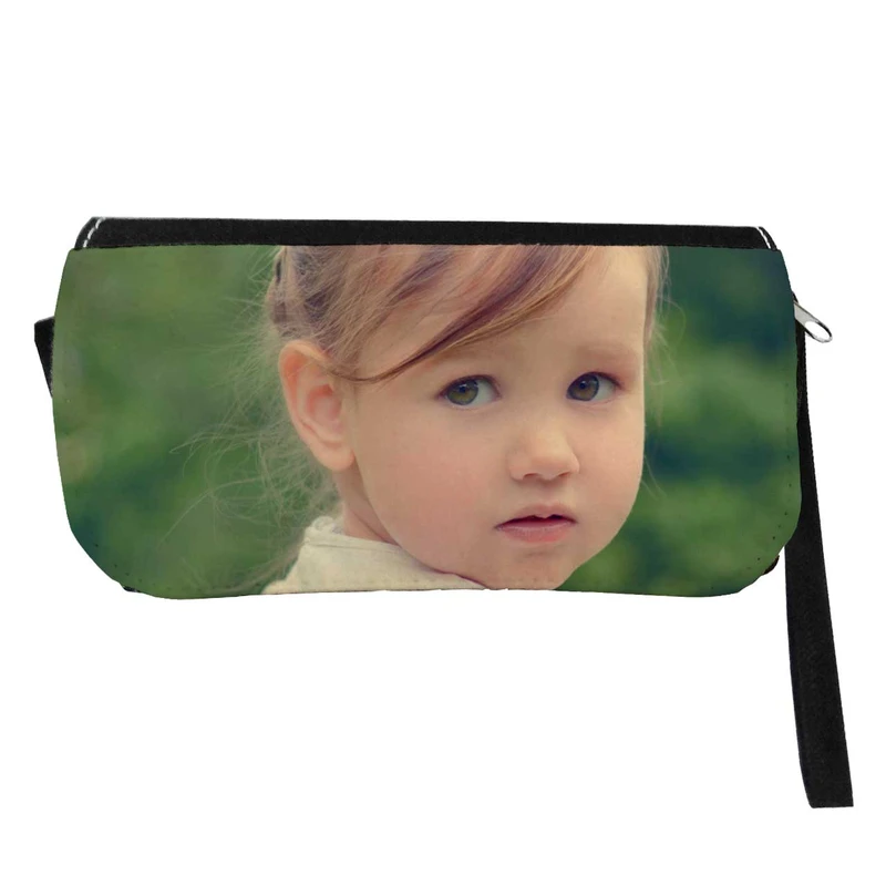  جامدادی مدل دوزیپ طرح دختر کد NI266