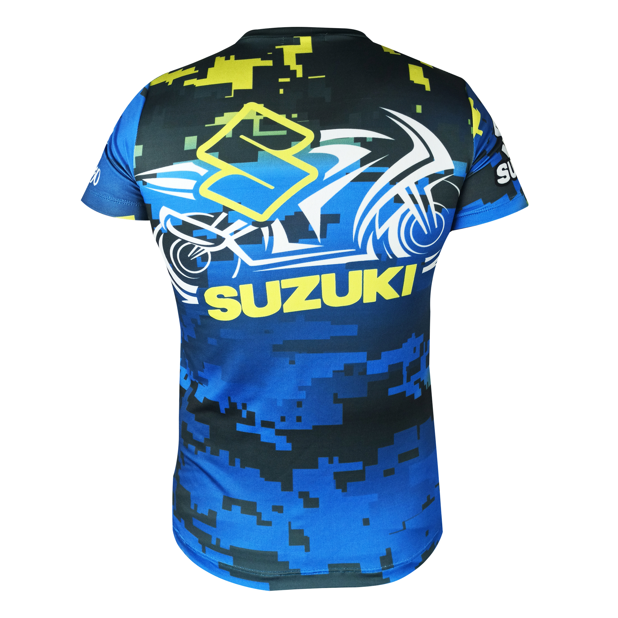 تی شرت موتور سواری مدل SUZUKI