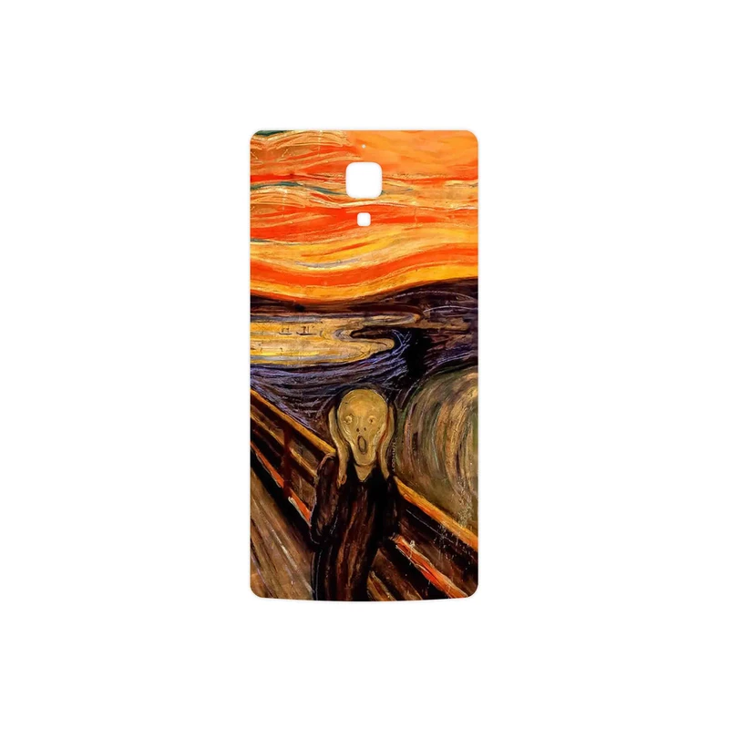 برچسب پوششی ماهوت مدل The Scream of Munch مناسب برای گوشی موبایل شیائومی Mi 4