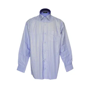پیراهن مردانه مدل آکسفورد خط‌دار