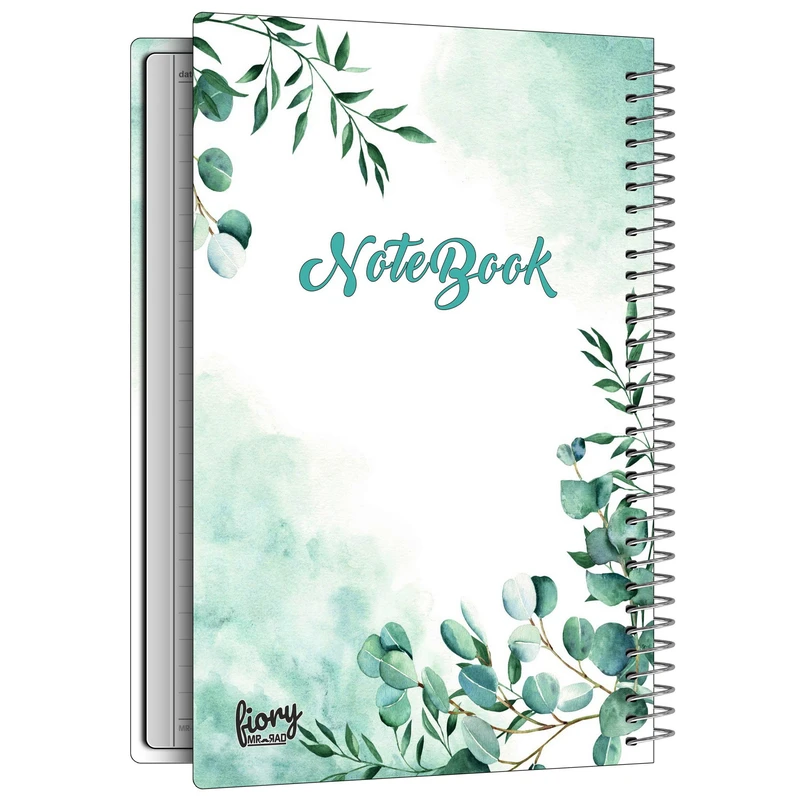   دفتر مشق 50 برگ مستر راد طرح اکالیپتوس کد fiory 2722