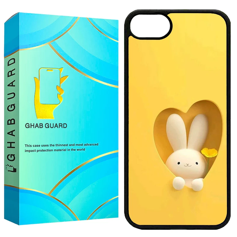 کاور قاب گارد طرح خرگوش مدل G16E مناسب برای گوشی موبایل اپل iPhone 16e