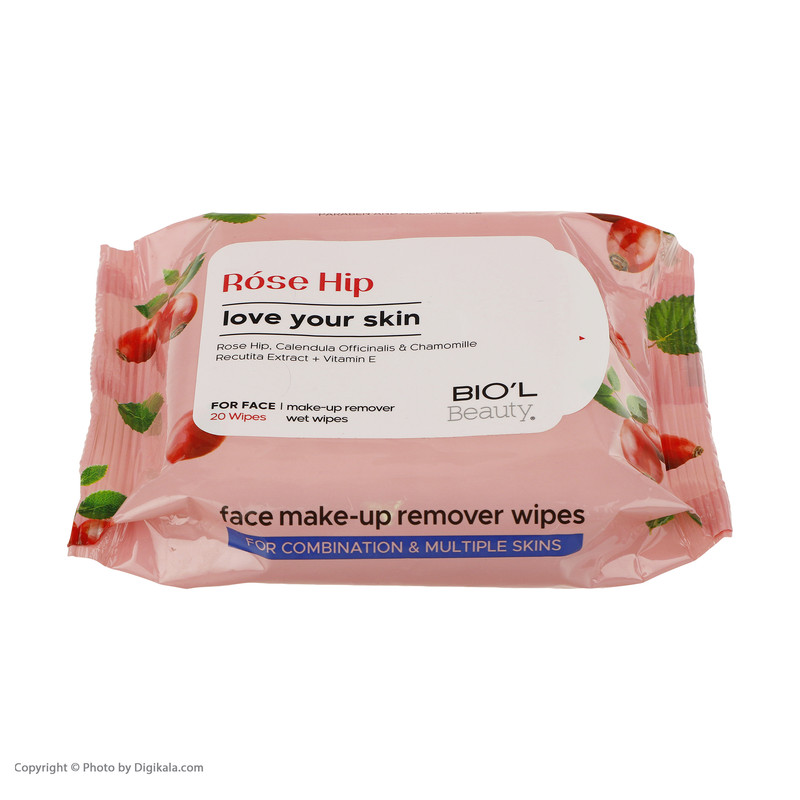 دستمال مرطوب بیول مدل Rose Hip بسته 20 عددی دستمال مرطوب بیول مدل Rose Hip بسته 20 عددی