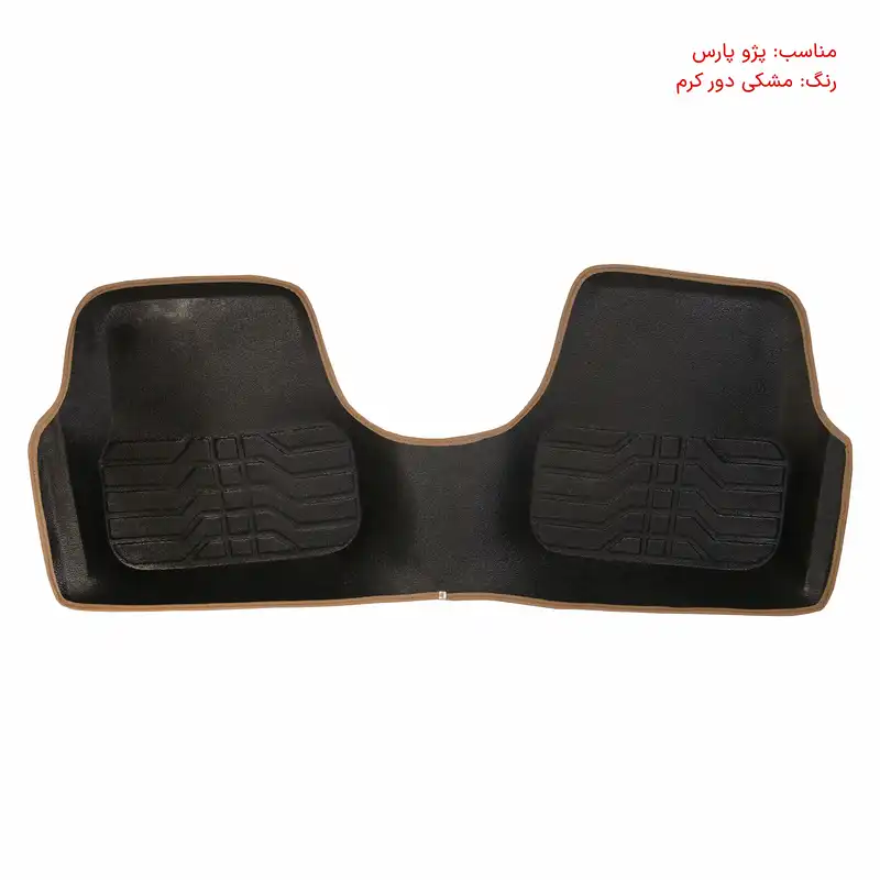 کفپوش سه بعدی خودرو مدل دور دوخت Dd8 مناسب برای پژو پارس