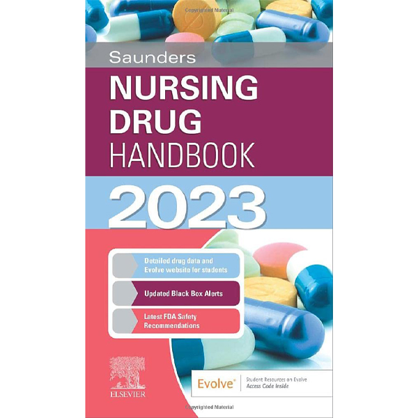 کتاب Saunders Nursing Drug Handbook 2023 اثر  ROBERT J. KIZIOR انتشارات الزویر