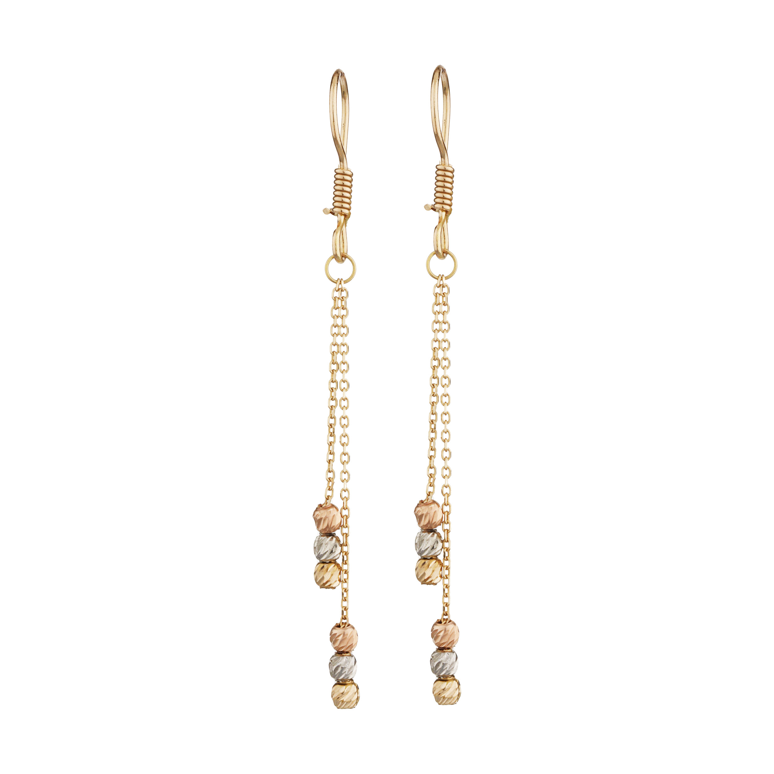 گوشواره طلا 18 عیار زنانه مایا ماهک مدل ME1111