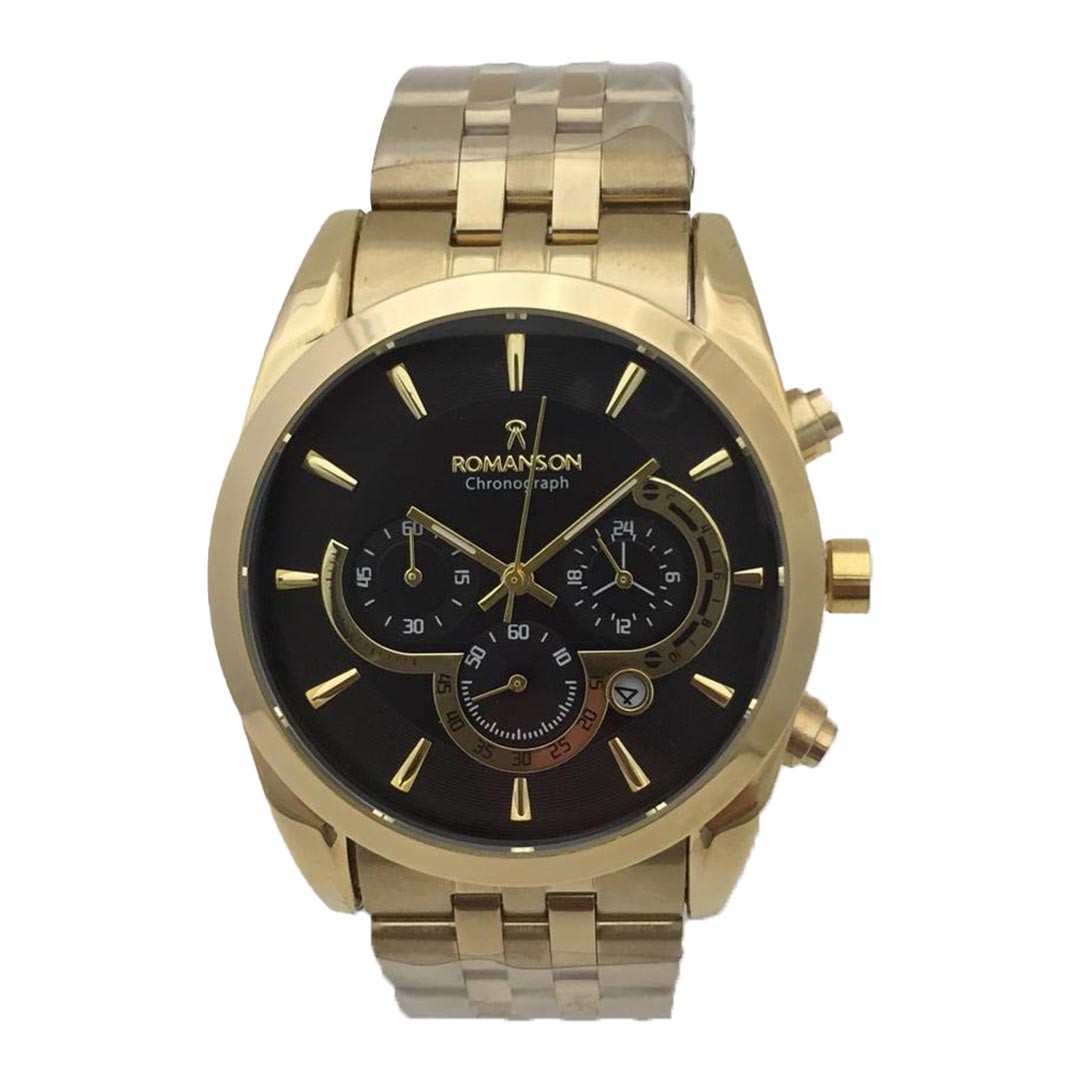 ساعت مچی عقربهای مردانه رومانسون مدل Romcoco01 ساعت مچی عقربهای مردانه رومانسون مدل Romcoco01