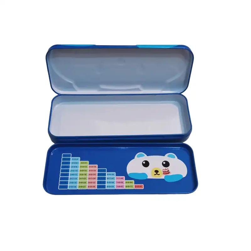 جامدادی مدل فلزی دو طبقه طرح خرس