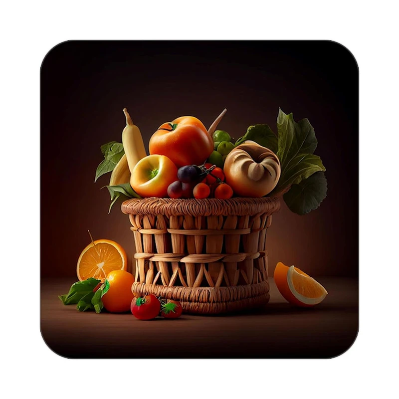 زیر لیوانی کاکتی طرح میوه مدل mp20994