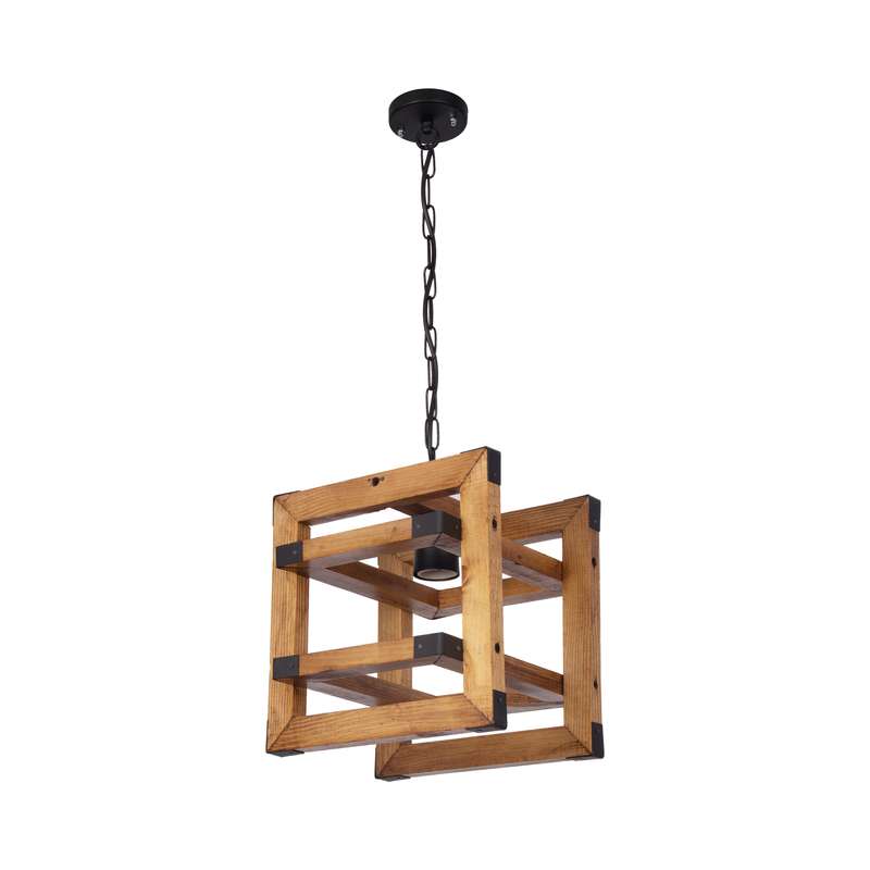 چراغ آویز ای دی ام وود مدل چوبی کد W-540