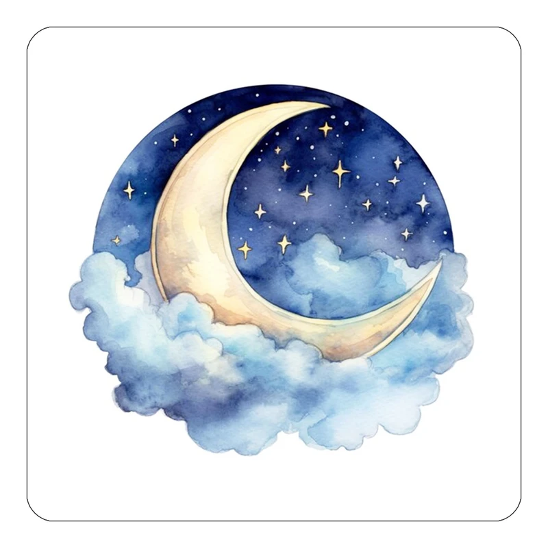 مگنت کاکتی طرح ماه و ستاره مدل mp54884