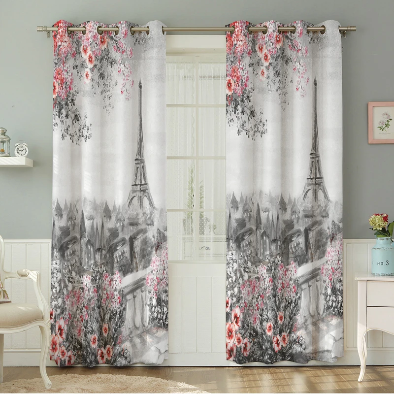 پرده نیروانا طرح مدرن  مدل هازان کد 5261 سایز 140×280 سانتی متر