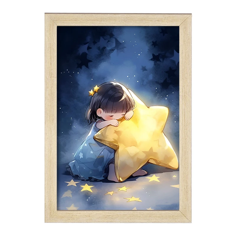 تابلو خندالو مدل رویای دخترانه کد F10997