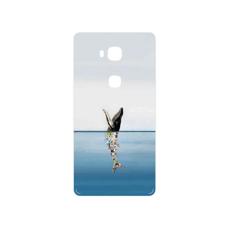 برچسب پوششی ماهوت مدل Collage of Sea Trash مناسب برای گوشی موبایل هوآوی GR5