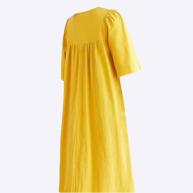 پیراهن آستین کوتاه زنانه مدل کفتان کد T2264