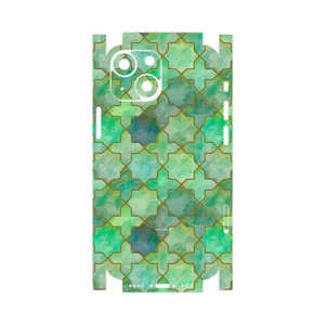 MAHOOT Iran Tile 8-FullSkin Cover Sticker for Apple iPhone 13 Mini