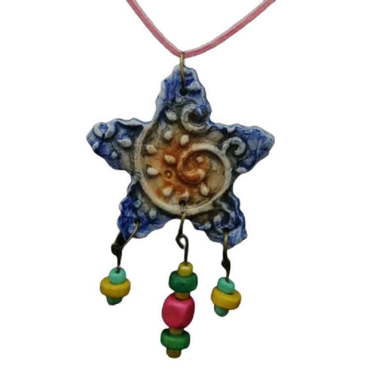 گردنبند دخترانه مدل ستاره کد 4081090 گردنبند دخترانه مدل ستاره کد 4081090