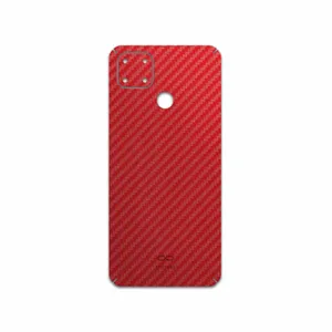 MAHOOT Red-Fiber Cover Sticker for Realme C25s