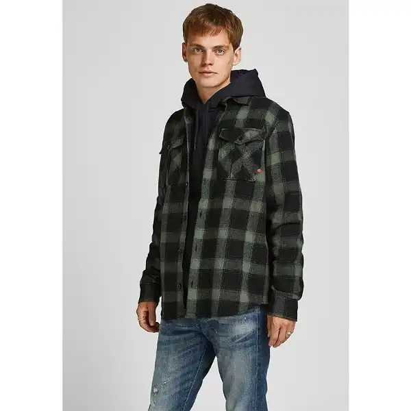 پیراهن آستین بلند مردانه جک اند جونز مدل اورشرتGN-12189689