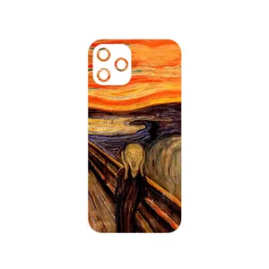 MAHOOT The Scream of Munch Cover Sticker for Apple iPhone 12 Pro