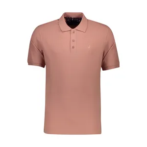 پولوشرت آستین کوتاه مردانه هفت مدل 75221 رنگ صورتی