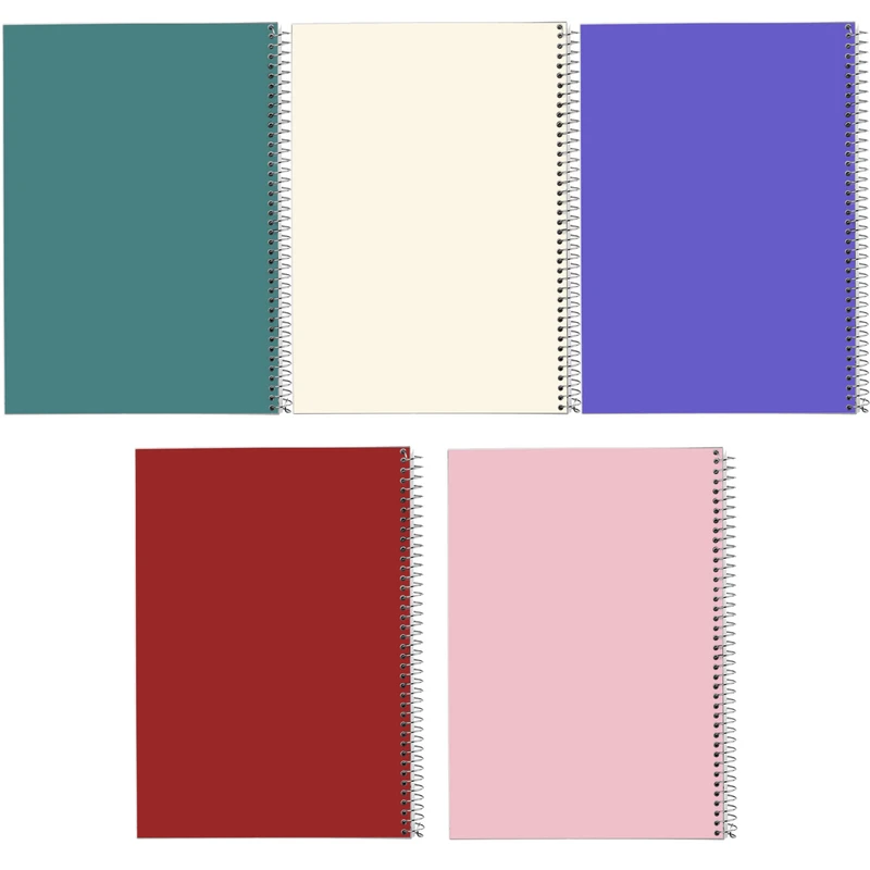 دفتر مشق 50 برگ مدوپد طرح ساده کد BD10051 مجموعه 5 عددی