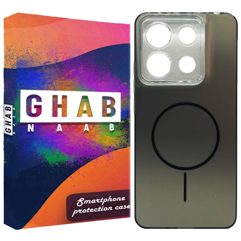 کاور قاب ناب مدل سوکول طرح مگ سیف مناسب برای گوشی موبایل شیائومی Redmi Note 13 4G