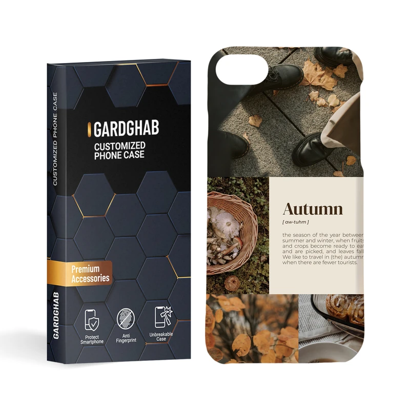 کاور گارد قاب مدل نوشته مناسب برای گوشی موبایل اپل iPhone 7 / 8 / SE 2020