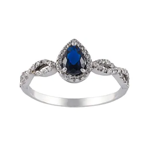 انگشتر نقره زنانه جواهری سون مدل 2626