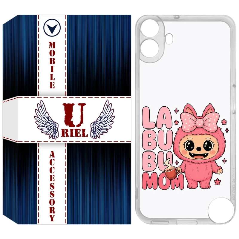 کاور یوریل مدل Clear کد 136 طرح لبوبو Labubu مناسب برای گوشی موبایل ناتینگ فون Nothing CMF Phone 1