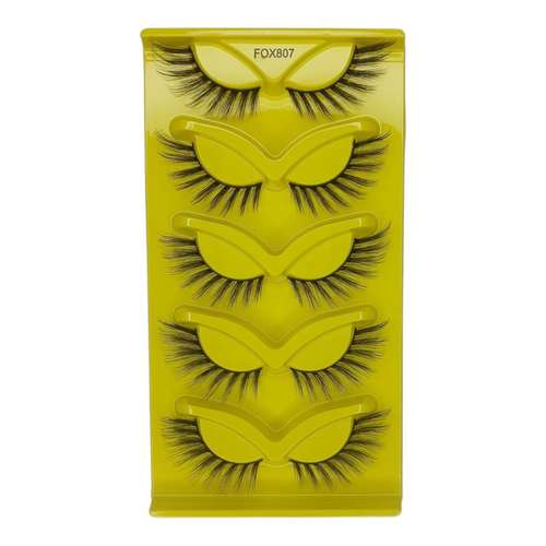 مژه مصنوعی مدل fox807 مجموعه 5 عددی