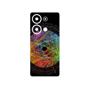 MAHOOT Mathematical Geometric Shape 2 Cover Sticker for Xiaomi Redmi Note 13 Pro 4G