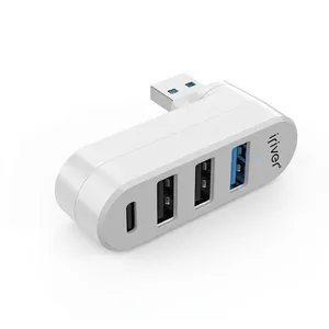 هاب 4 پورت آی ریور مدل RotoPro USB3.0
