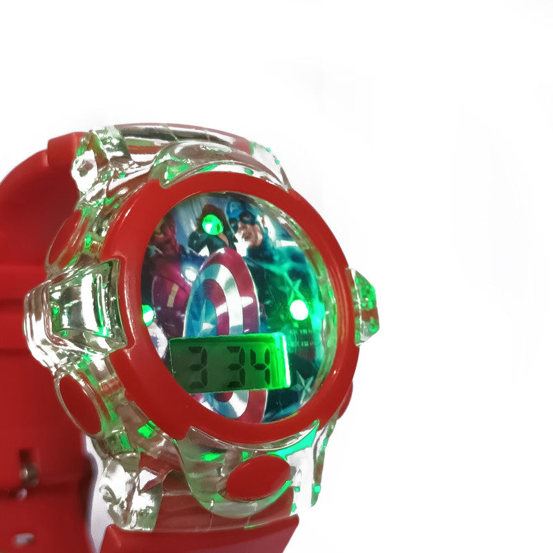 ساعت مچی دیجیتال مدل چراغ دار موزیکال کد 00R ساعت مچی دیجیتال مدل چراغ دار موزیکال کد 00R