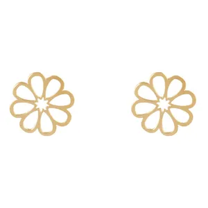 گوشواره طلا 18 عیار زنانه الن نار مدل 0680