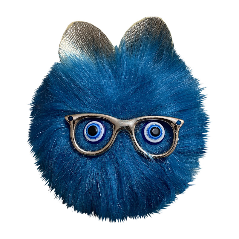 جاکلیدی دخترانه مدل گربه عینکی کد 16007